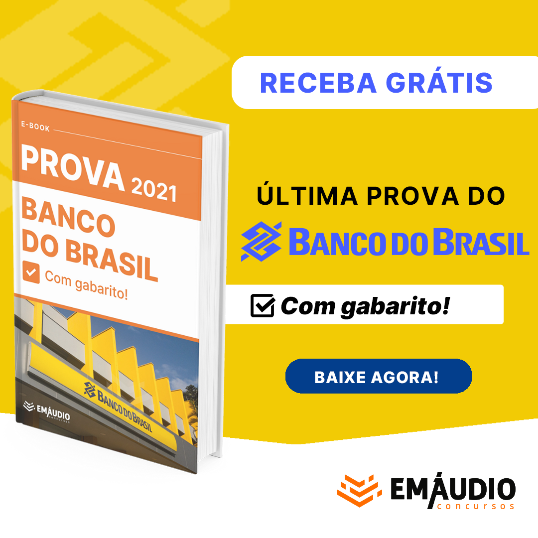 🔥📓 Prova Banco Do Brasil 2021 - Com GABARITO!